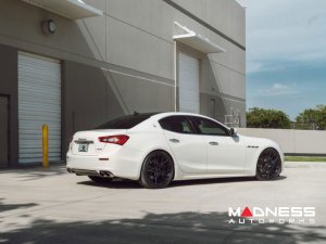 Maserati Ghibli Custom Wheels - M-X3 by Vossen - Satin Black